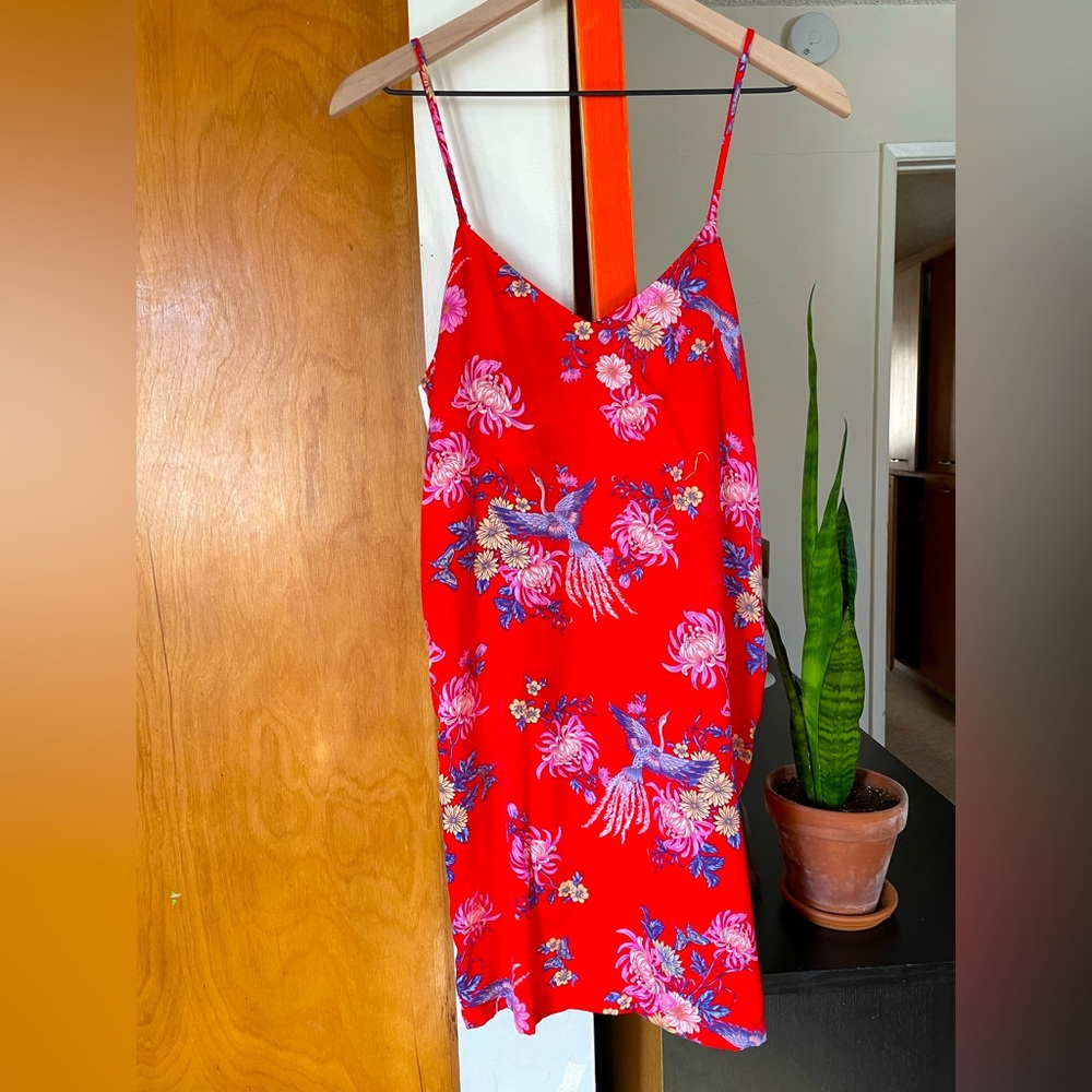 Forever 21 slip dress 🐉🌺
